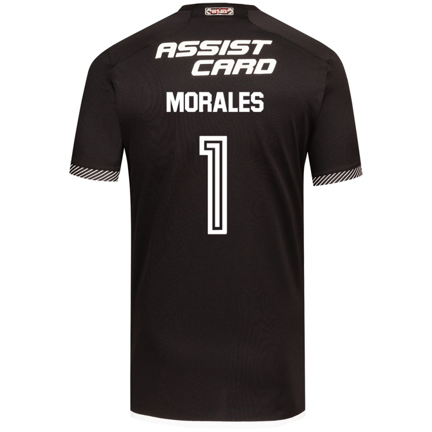 Kinder Benjamin Morales #1 Schwarz-Weiss Auswärtstrikot Trikot 2024/25 T-Shirt Schweiz