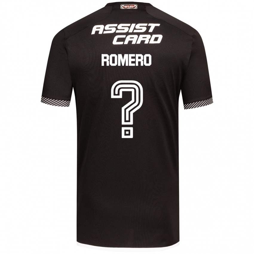 Kinder Enzo Romero #0 Schwarz-Weiss Auswärtstrikot Trikot 2024/25 T-Shirt Schweiz