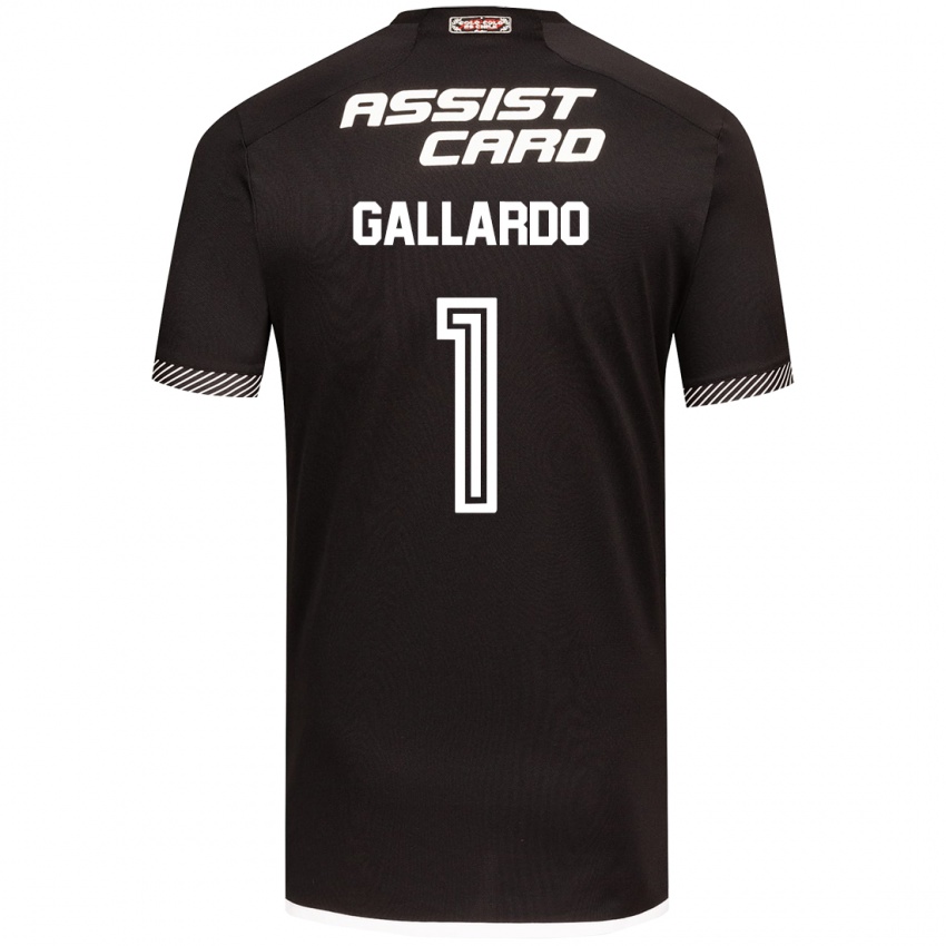 Kinder Alexia Gallardo #1 Schwarz-Weiss Auswärtstrikot Trikot 2024/25 T-Shirt Schweiz