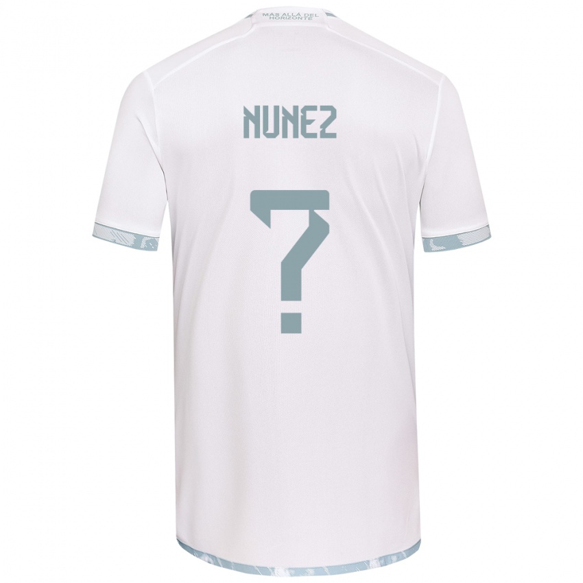 Kinder Renato Nuñez #0 Weiß Grau Auswärtstrikot Trikot 2024/25 T-Shirt Schweiz