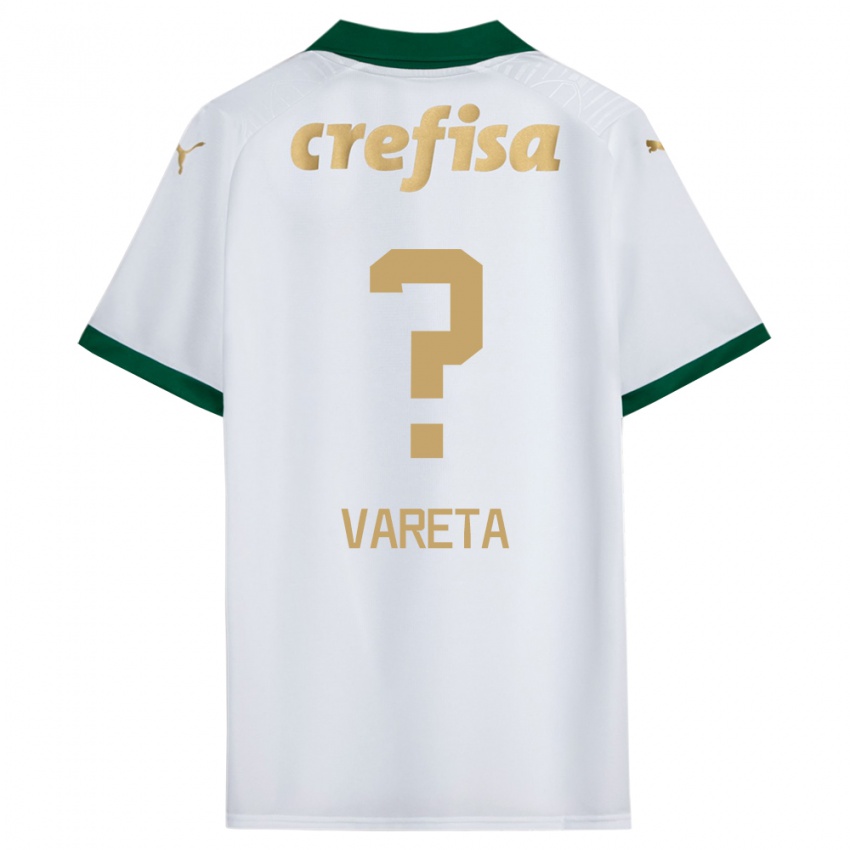 Kinder Gabriel Vareta #0 Weiß Grün Auswärtstrikot Trikot 2024/25 T-Shirt Schweiz