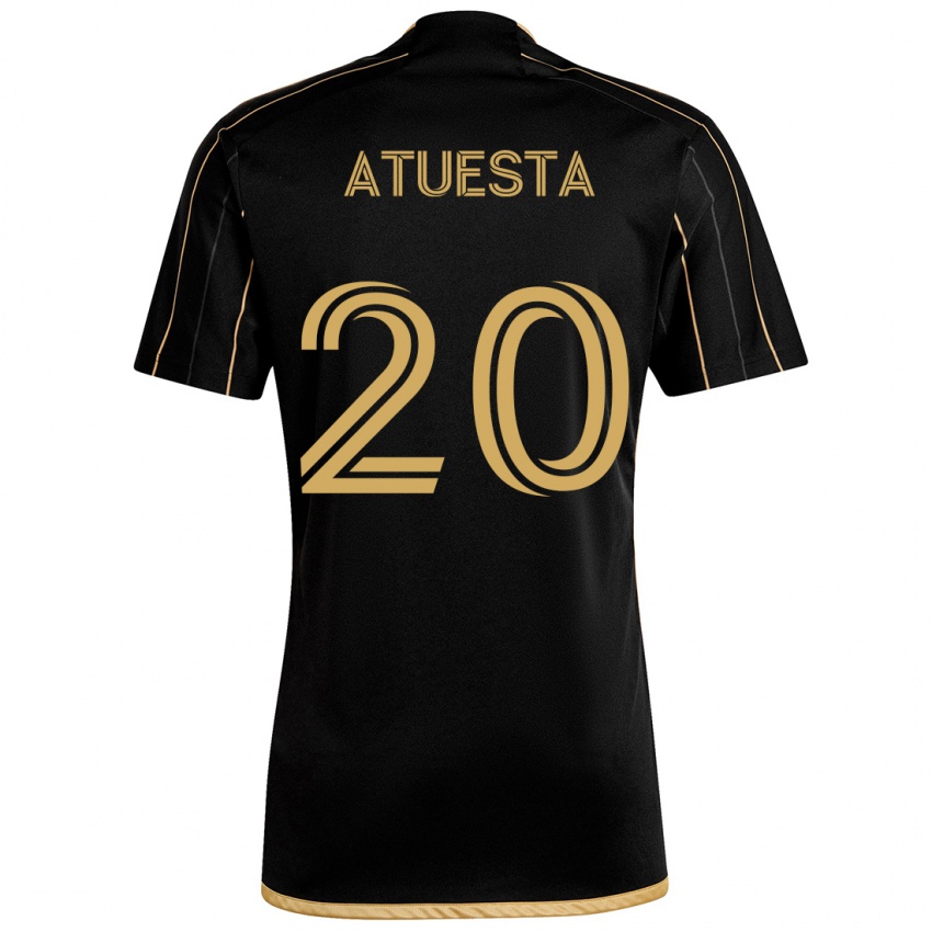 Herren Eduard Atuesta #20 Schwarzes Gold Heimtrikot Trikot 2024/25 T-Shirt Schweiz