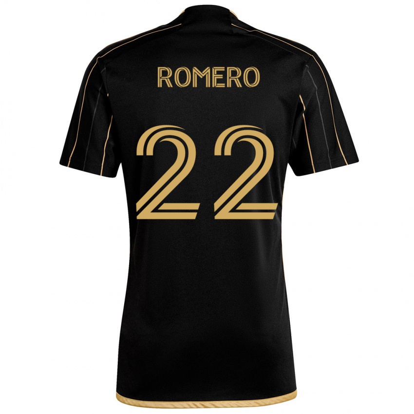 Herren Abraham Romero #22 Schwarzes Gold Heimtrikot Trikot 2024/25 T-Shirt Schweiz