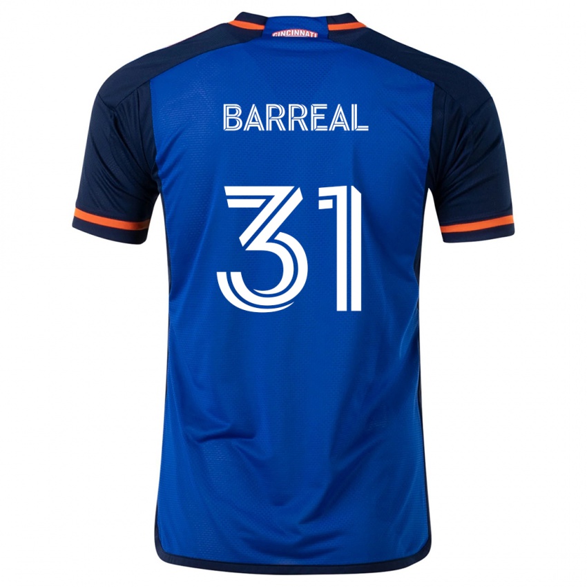 Herren Álvaro Barreal #31 Blau Weiss Heimtrikot Trikot 2024/25 T-Shirt Schweiz