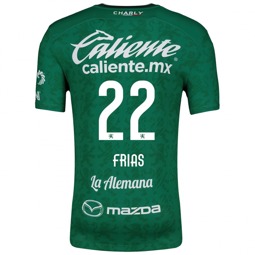 Herren Adonis Frías #22 Grün Weiß Heimtrikot Trikot 2024/25 T-Shirt Schweiz