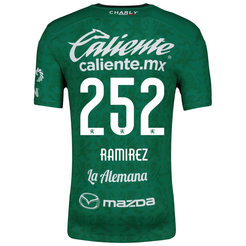 Herren Luis Ramírez #252 Grün Weiß Heimtrikot Trikot 2024/25 T-Shirt Schweiz