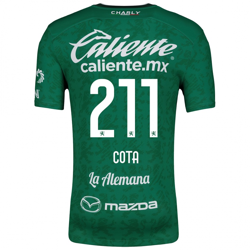 Herren Luis Cota #211 Grün Weiß Heimtrikot Trikot 2024/25 T-Shirt Schweiz