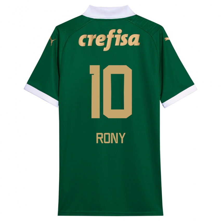 Herren Rony #10 Grün Weiß Heimtrikot Trikot 2024/25 T-Shirt Schweiz