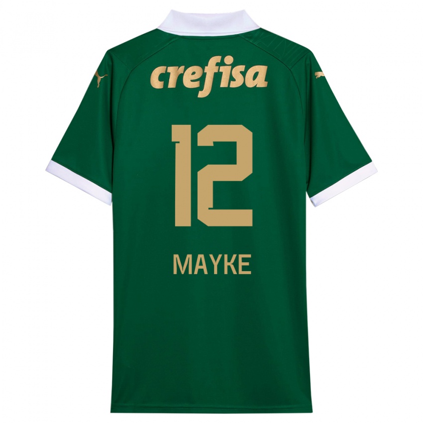 Herren Mayke #12 Grün Weiß Heimtrikot Trikot 2024/25 T-Shirt Schweiz