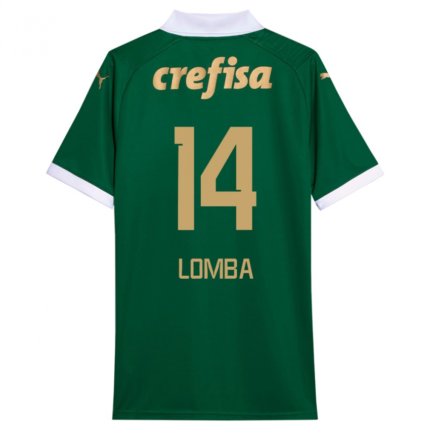 Herren Marcelo Lomba #14 Grün Weiß Heimtrikot Trikot 2024/25 T-Shirt Schweiz