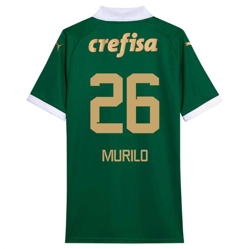 Herren Murilo #26 Grün Weiß Heimtrikot Trikot 2024/25 T-Shirt Schweiz