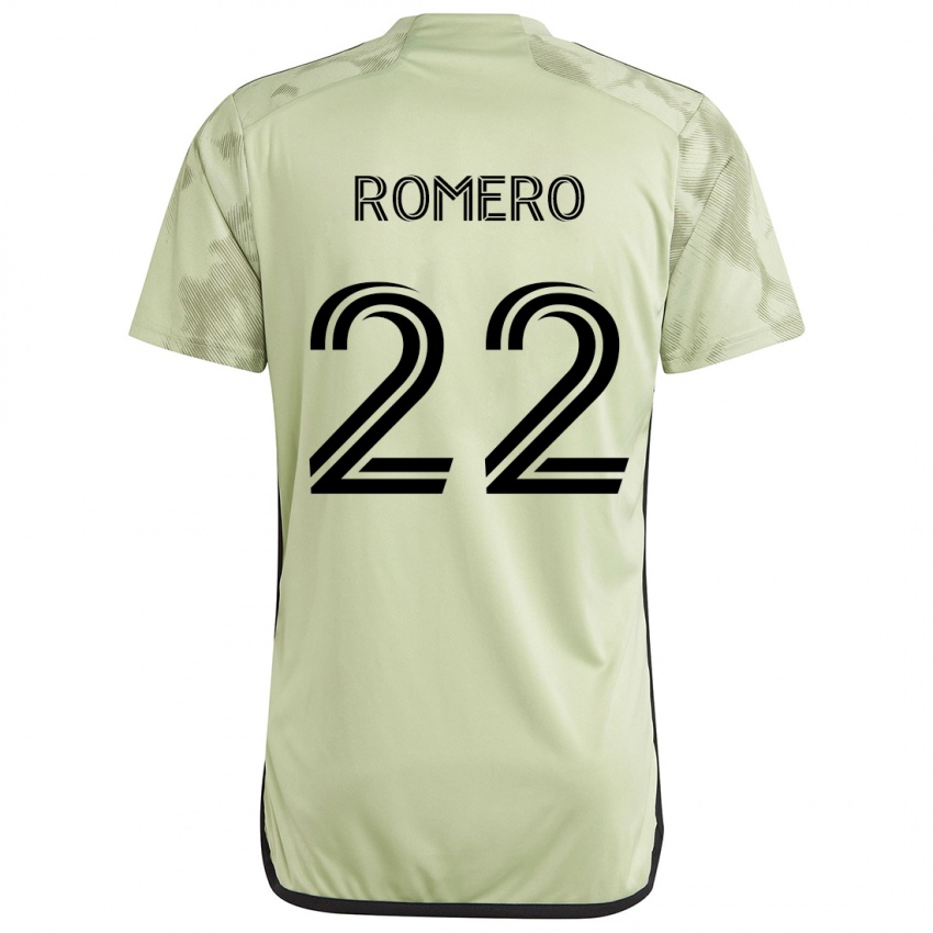 Herren Abraham Romero #22 Hellgrün Auswärtstrikot Trikot 2024/25 T-Shirt Schweiz