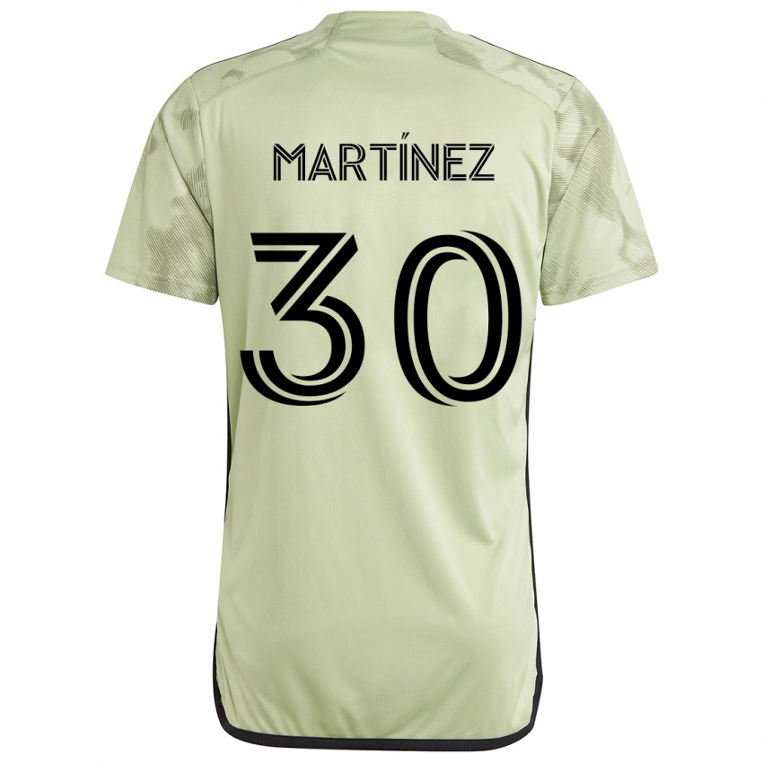 Herren David Martínez #30 Hellgrün Auswärtstrikot Trikot 2024/25 T-Shirt Schweiz