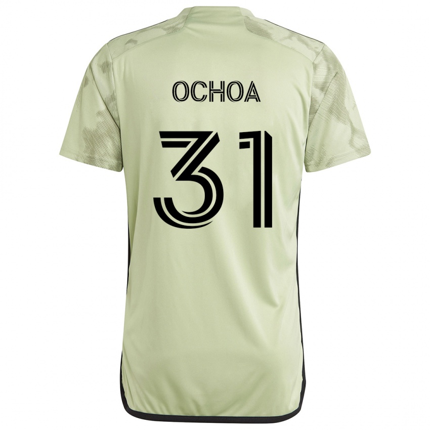 Herren David Ochoa #31 Hellgrün Auswärtstrikot Trikot 2024/25 T-Shirt Schweiz