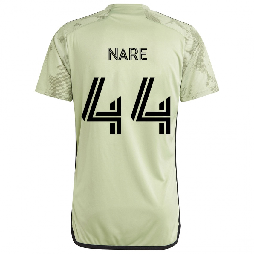 Herren Thabo Nare #44 Hellgrün Auswärtstrikot Trikot 2024/25 T-Shirt Schweiz