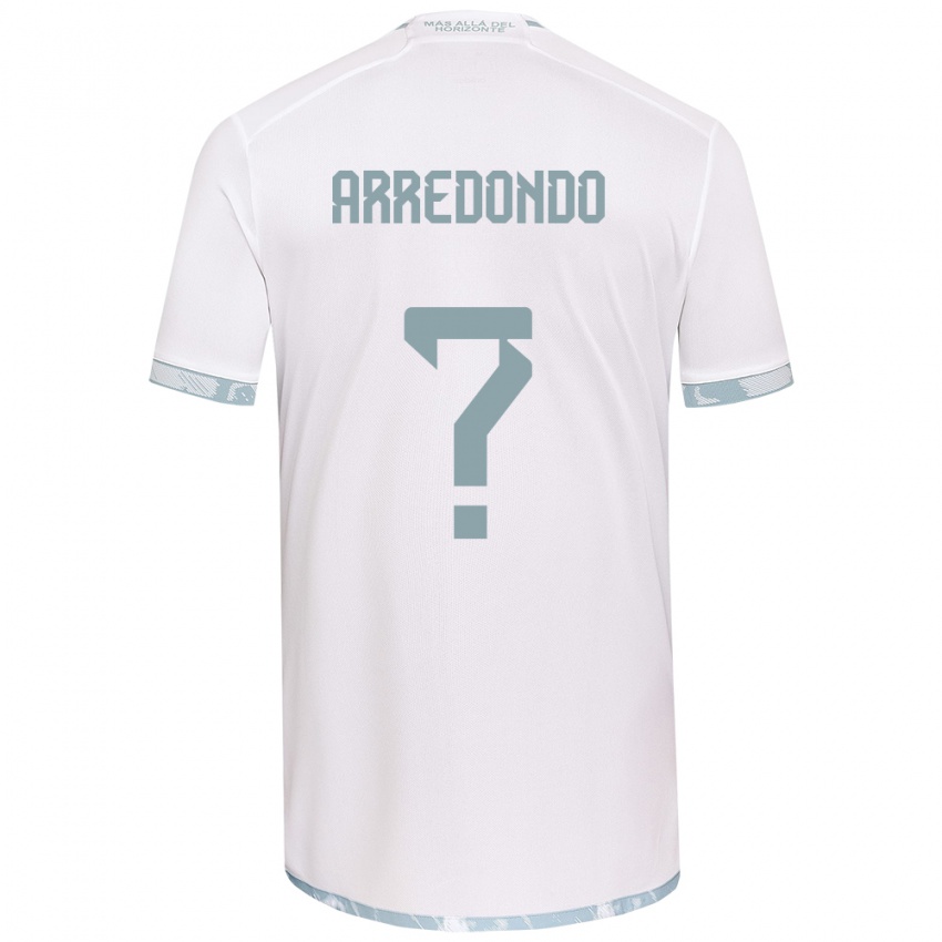 Herren Milovan Arredondo #0 Weiß Grau Auswärtstrikot Trikot 2024/25 T-Shirt Schweiz