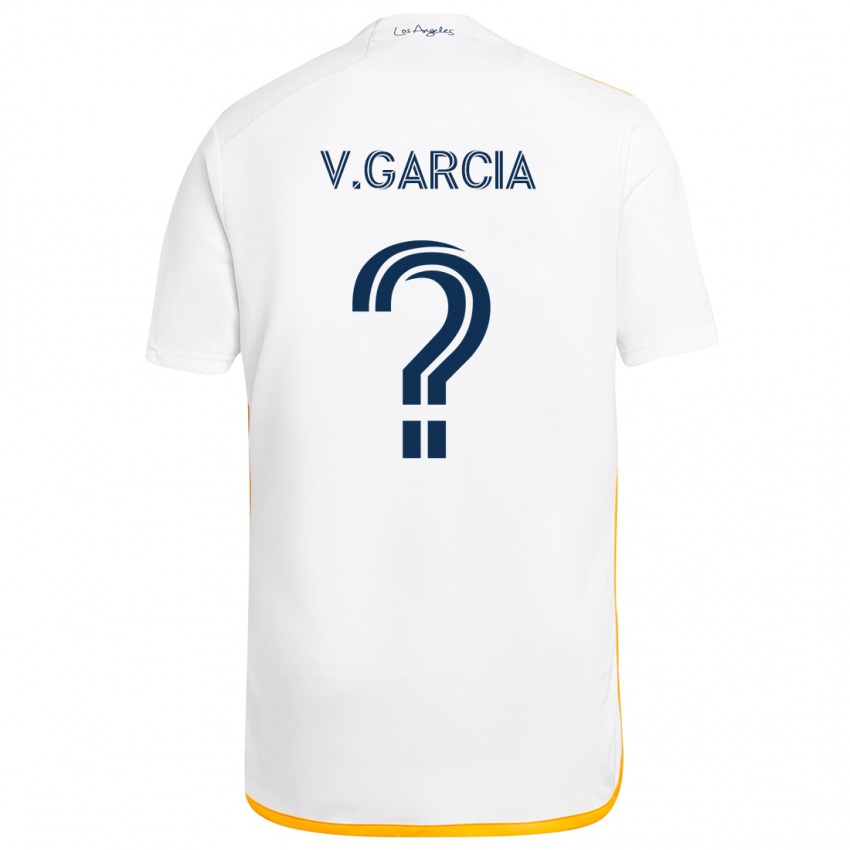 Damen Vicente Garcia #0 Weiß Gelb Heimtrikot Trikot 2024/25 T-Shirt Schweiz