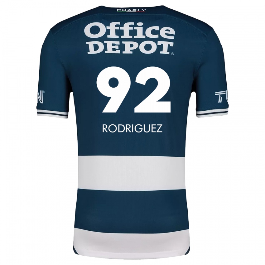 Damen Sergio Rodríguez #92 Blau Weiss Heimtrikot Trikot 2024/25 T-Shirt Schweiz