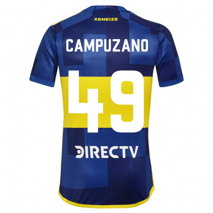 Damen Jorman Campuzano #49 Blau Gelb Heimtrikot Trikot 2024/25 T-Shirt Schweiz