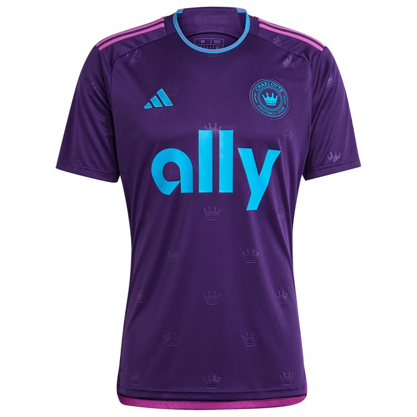 Damen Hamady Diop #32 Lila-Blau Auswärtstrikot Trikot 2024/25 T-Shirt Schweiz