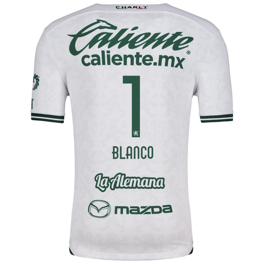 Damen Alfonso Blanco #1 Weiß Grün Auswärtstrikot Trikot 2024/25 T-Shirt Schweiz