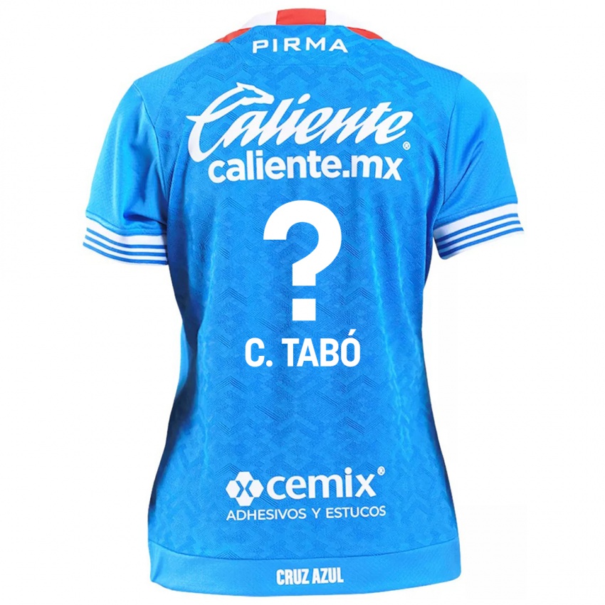 Enfant Maillot Christian Tabó #0 Bleu Ciel Tenues Domicile 2024/25 T-Shirt Suisse