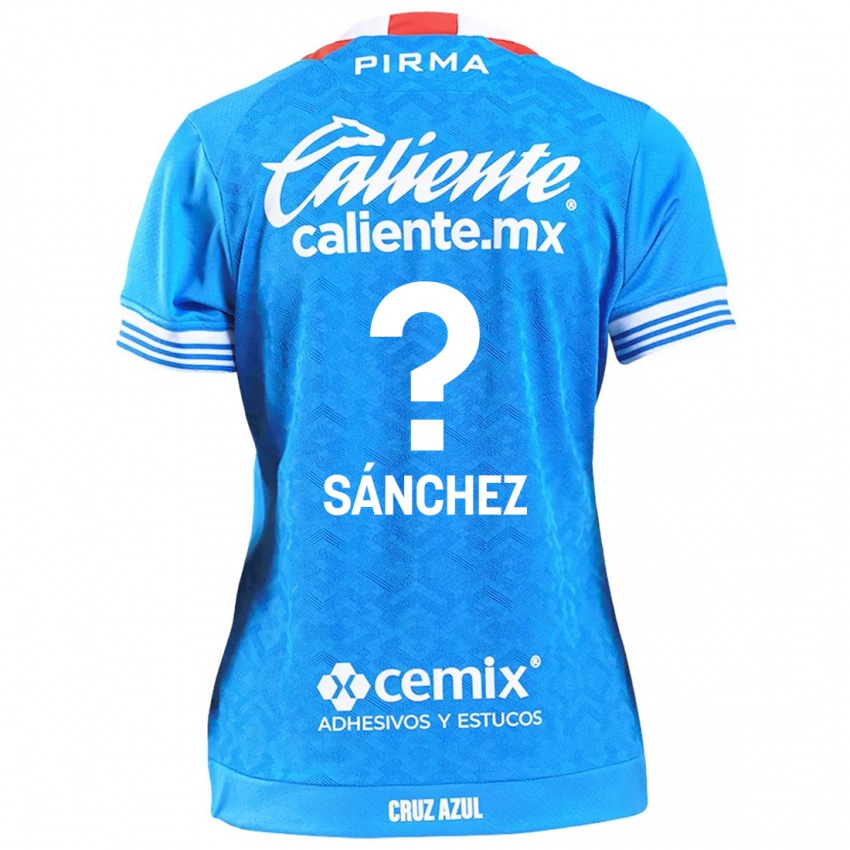 Enfant Maillot Jorge Sanchez #0 Bleu Ciel Tenues Domicile 2024/25 T-Shirt Suisse