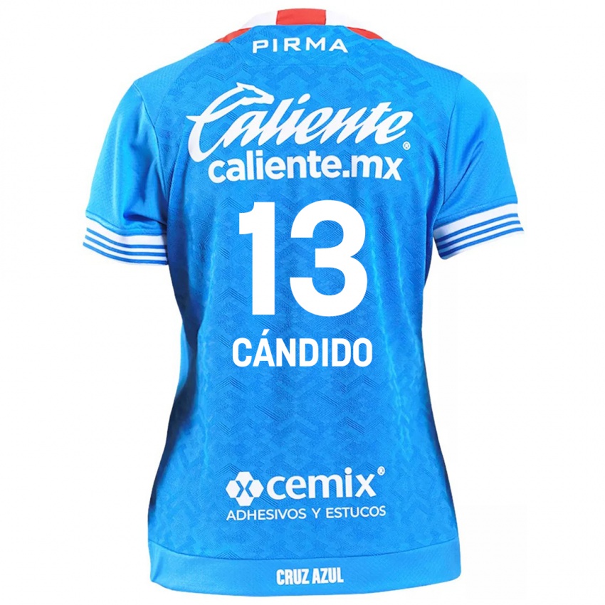 Enfant Maillot Camilo Cándido #13 Bleu Ciel Tenues Domicile 2024/25 T-Shirt Suisse