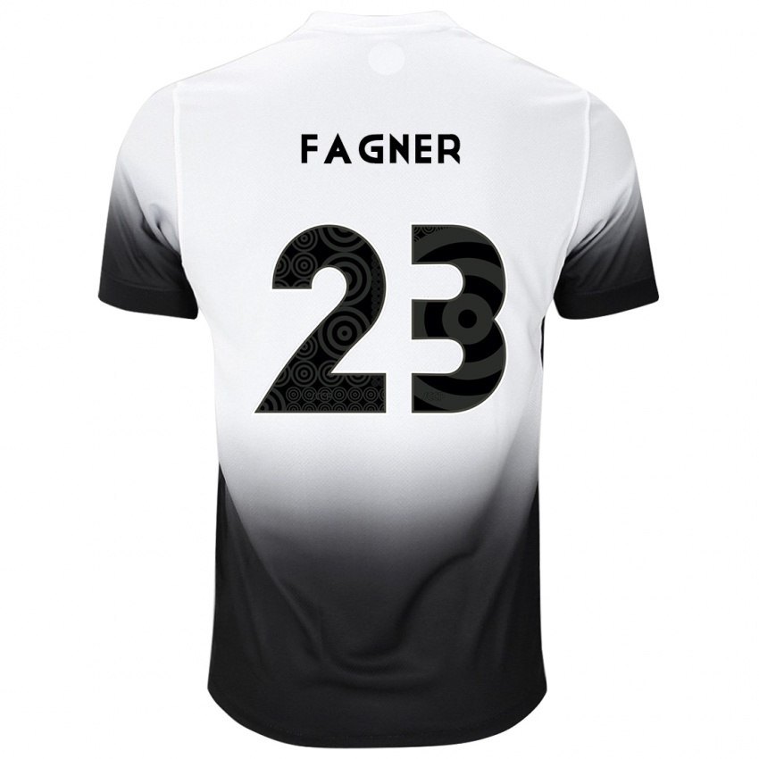 Kinder Fagner #23 Weiß Schwarz Heimtrikot Trikot 2024/25 T-Shirt Schweiz