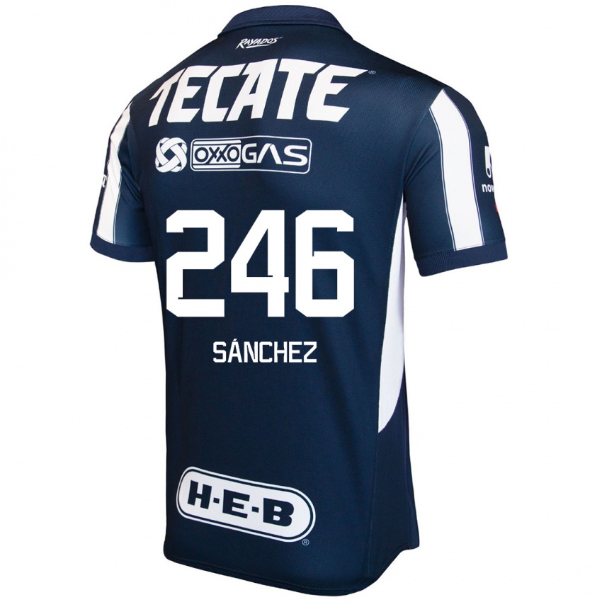 Kinder Diego Sánchez #246 Blau Rot Weiß Heimtrikot Trikot 2024/25 T-Shirt Schweiz