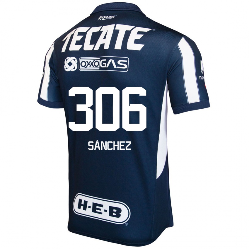 Kinder Jorge Sánchez #306 Blau Rot Weiß Heimtrikot Trikot 2024/25 T-Shirt Schweiz