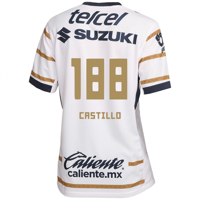 Kinder Christian Castillo #188 Weißer Obsidian Heimtrikot Trikot 2024/25 T-Shirt Schweiz