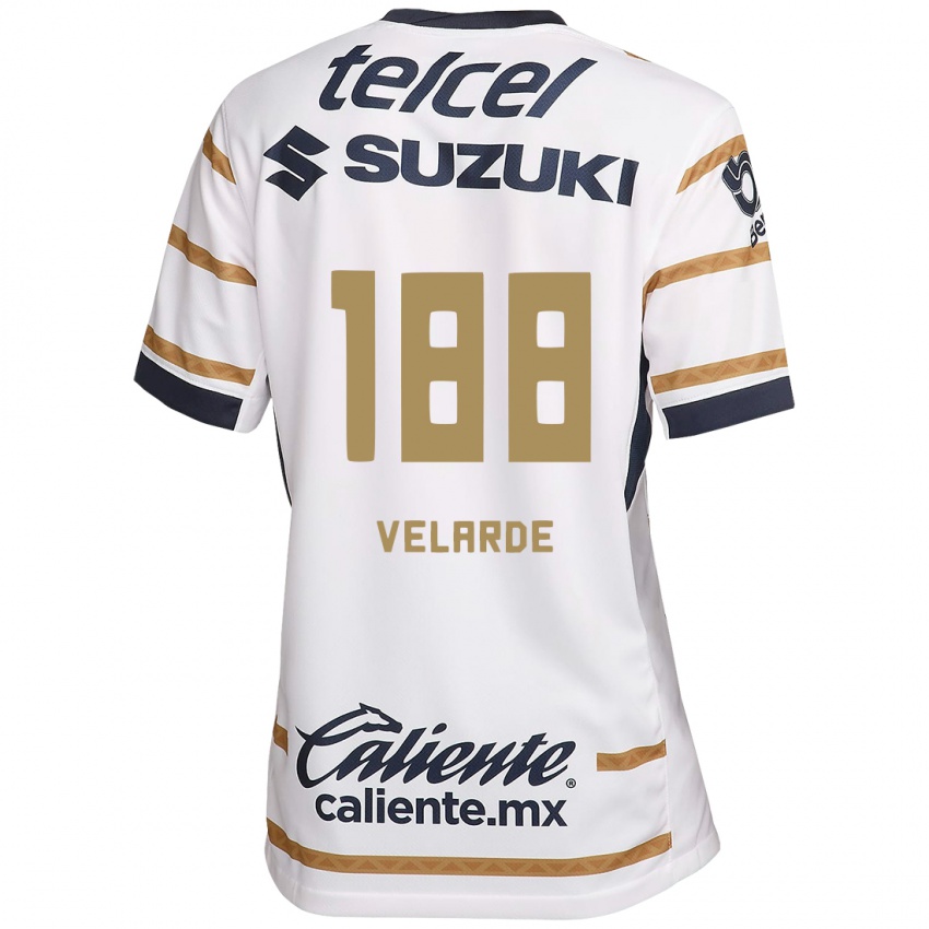 Kinder Andrés Velarde #188 Weißer Obsidian Heimtrikot Trikot 2024/25 T-Shirt Schweiz