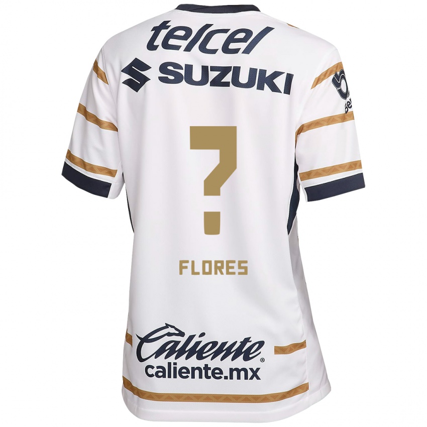 Kinder Jesús Flores #0 Weißer Obsidian Heimtrikot Trikot 2024/25 T-Shirt Schweiz