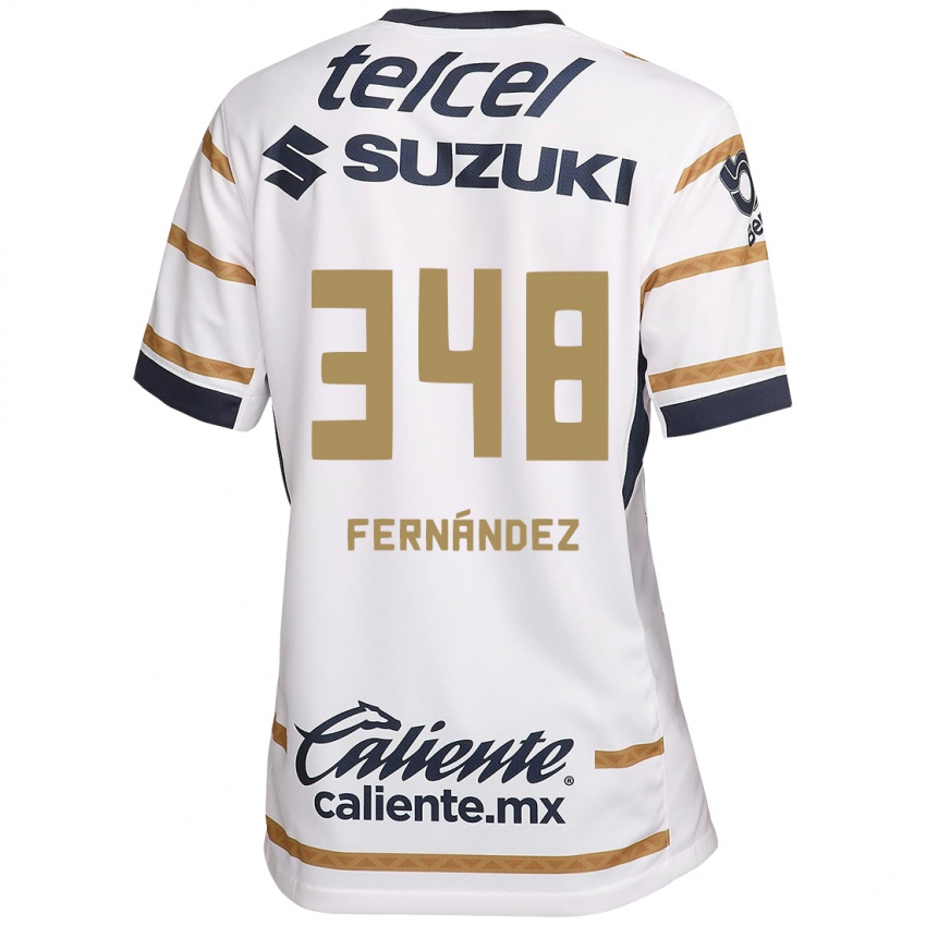 Kinder Yerik Fernández #348 Weißer Obsidian Heimtrikot Trikot 2024/25 T-Shirt Schweiz