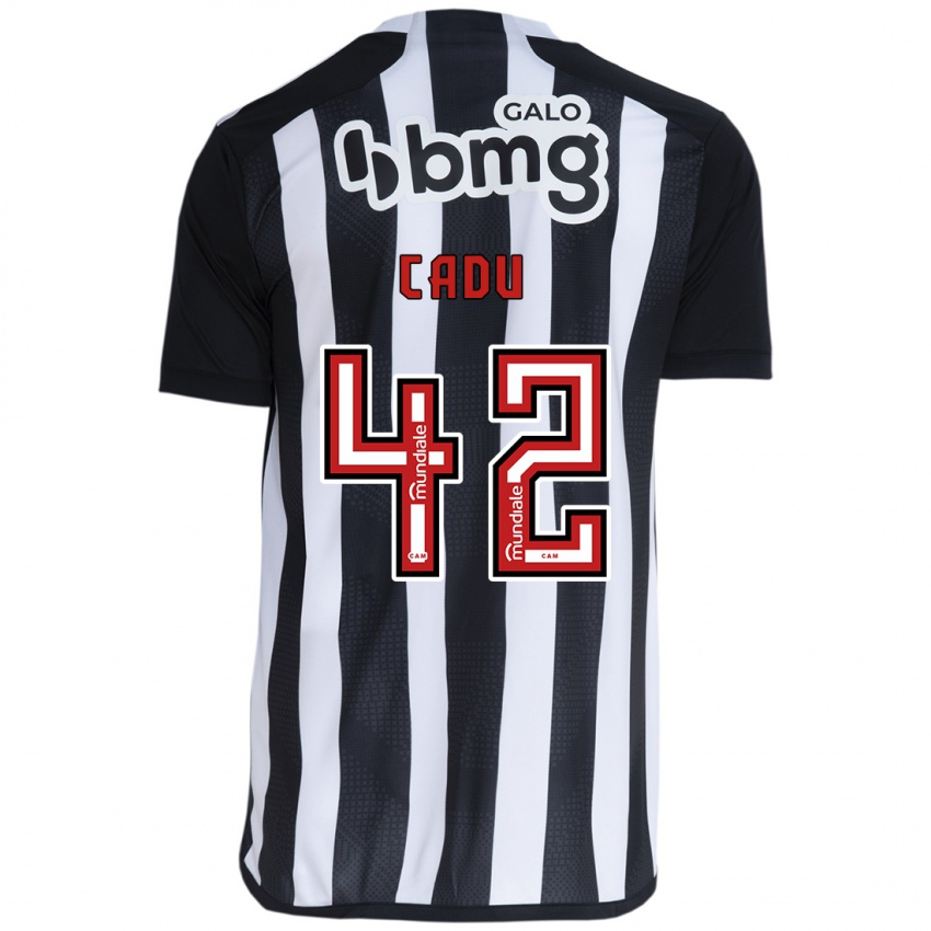 Enfant Maillot Cadu #42 Blanc Noir Tenues Domicile 2024/25 T-Shirt Suisse