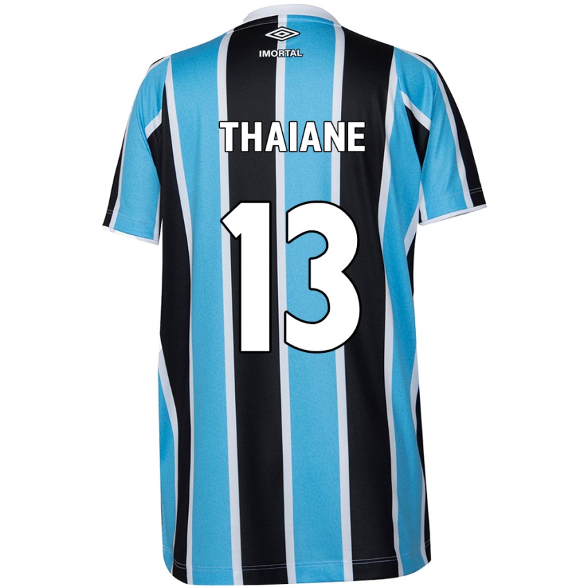 Enfant Maillot Thaiane #13 Bleu Noir Blanc Tenues Domicile 2024/25 T-Shirt Suisse