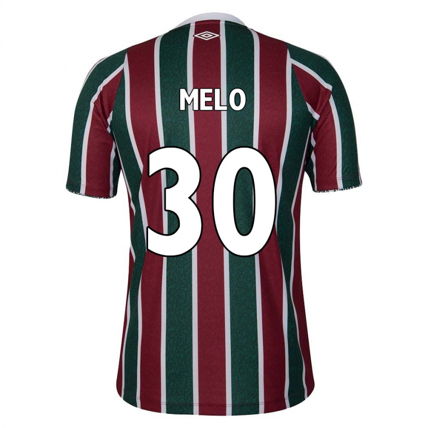 Kinder Felipe Melo #30 Grün Kastanienbraun Weiß Heimtrikot Trikot 2024/25 T-Shirt Schweiz