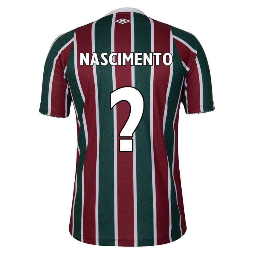 Kinder Hiago Nascimento #0 Grün Kastanienbraun Weiß Heimtrikot Trikot 2024/25 T-Shirt Schweiz