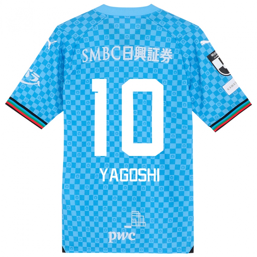 Enfant Maillot Mikito Yagoshi #10 Bleu Azur Tenues Domicile 2024/25 T-Shirt Suisse