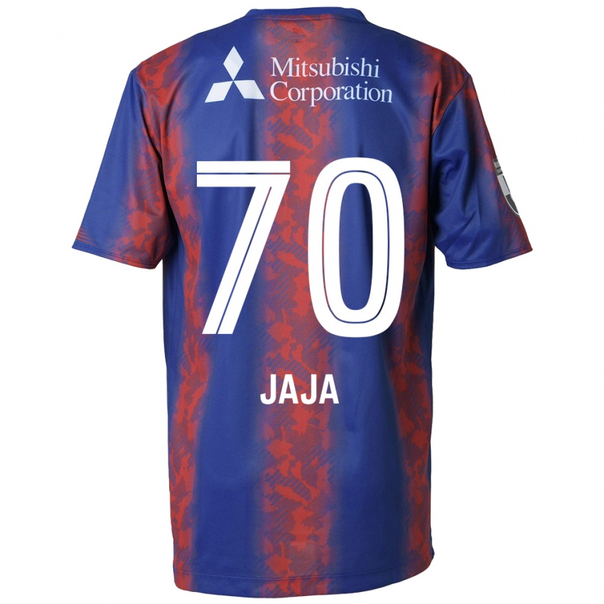 Enfant Maillot Jája Silva #70 Bleu Rouge Tenues Domicile 2024/25 T-Shirt Suisse