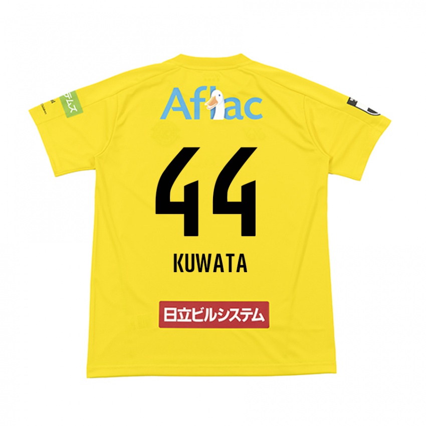 Kinder Taisei Kuwata #44 Gelb Schwarz Heimtrikot Trikot 2024/25 T-Shirt Schweiz