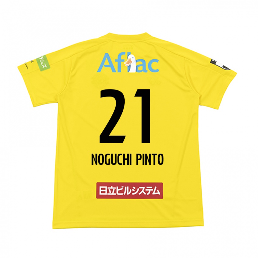 Kinder Amato Noguchi Pinto #21 Gelb Schwarz Heimtrikot Trikot 2024/25 T-Shirt Schweiz