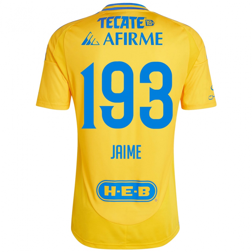 Kinder Kenneth Jaime #193 Goldgelb Heimtrikot Trikot 2024/25 T-Shirt Schweiz