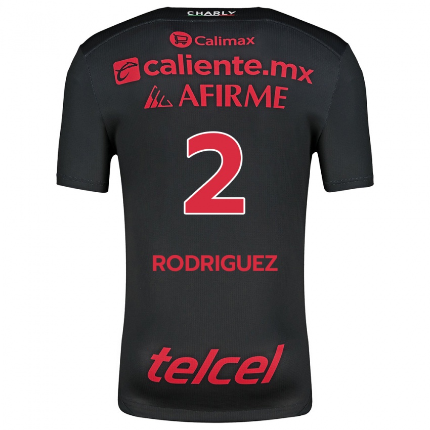 Kinder Antonio Rodríguez #2 Schwarz Rot Heimtrikot Trikot 2024/25 T-Shirt Schweiz