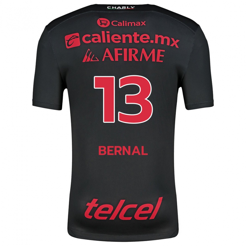 Kinder Mayra Pelayo-Bernal #13 Schwarz Rot Heimtrikot Trikot 2024/25 T-Shirt Schweiz