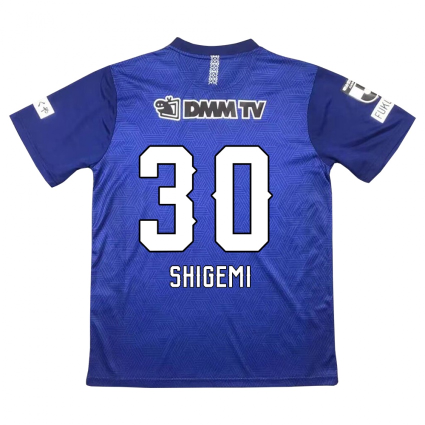 Kinder Masato Shigemi #30 Dunkelblau Heimtrikot Trikot 2024/25 T-Shirt Schweiz