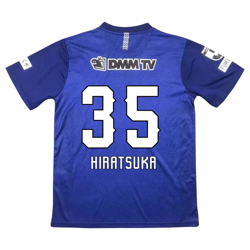 Kinder Yuto Hiratsuka #35 Dunkelblau Heimtrikot Trikot 2024/25 T-Shirt Schweiz