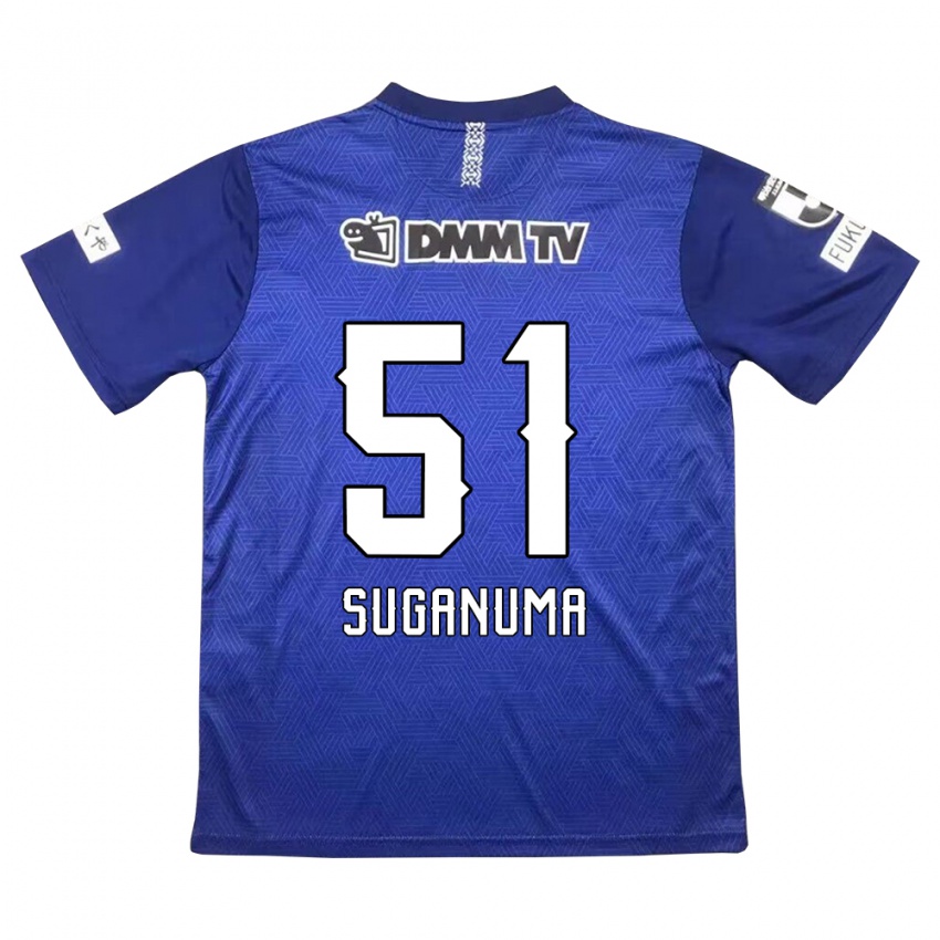 Kinder Kazuaki Suganuma #51 Dunkelblau Heimtrikot Trikot 2024/25 T-Shirt Schweiz