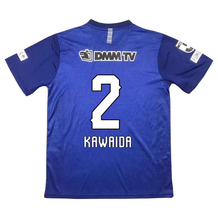 Kinder Ryoya Kawaida #2 Dunkelblau Heimtrikot Trikot 2024/25 T-Shirt Schweiz